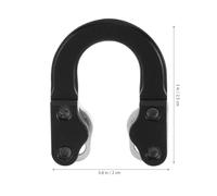 Hohopeti Accessoire Tir Arc Composite Boucle Métal U Compact Facile à Utiliser pour Archers
