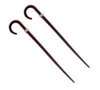 Hohopeti Accessoires pour Maison De Poupée 2 Pièces Cannes Miniatures De Berger pour Décoration De Jeu