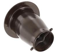 Hohopeti Adaptateur Métallique Robuste pour Chaîne de Pluie Gouttière, Accessoire de Drainage Café Épais, Compatible Décoration Extérieure Jardin, Remplacement pour Récupération Eau Pluie