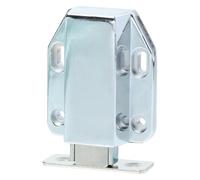 Hohopeti Amortisseur Magnétique en Alliage d'Aluminium Système de Fermeture Poussoir pour Porte de Placard Loquet à Ouverture Tactile Accessoire D’Armoire sans Poignée pour Tiroirs et