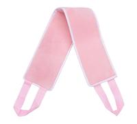 Hohopeti Applicateur de Lotion Autobronzante Dos en Fibre Bande de Bronzage Rose pour Étaler Uniformément et Éviter les Mains Tachées, Corps