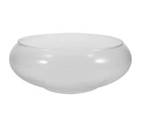 Hohopeti Aquarium en Verre Grand Format 1,5 L, Pot de Culture Hydroponique Transparent pour Plantes Aquatiques, Vase Bocal à Poissons Rouges pour Décoration Maison et Bureau