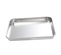 Hohopeti Assiette Multifonctionnelle De Cuisine Rectangulaire Support Alimentaire Acier Inoxydable Plateau De Service Pratique Et Élégant