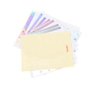 Hohopeti Autocollants Piano Introduction Lot de 2 Autocollants Colorés pour Clavier 88 Touches en Matériau Solide Adaptés à L'Apprentissage Musical et Décoration Clavier Électronique