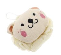 Hohopeti Bain Exfoliant Super Doux Lion Mignon Fleur Boucle de Suspension pour Peau Sensible