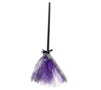 Hohopeti Balai de Démontable Halloween Accessoire Cosplay Garçon Fille Unisexe Balai Robuste pour Fête et Déguisement