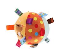 Hohopeti Balle de Préhension Sensorielle Douce pour Garçon Fille avec Apaisante Peluche Colorée pour Éveil et Développement Précoce