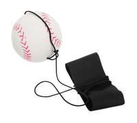 Hohopeti Balle de Retour Poignet Élastique Sportive Balle Rebond avec Ficelle Portable pour Renforcement Poignet et Coordination Main-œil