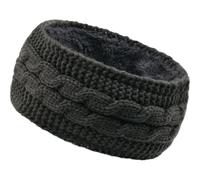 Hohopeti Bandeau d'Hiver Tricoté Épais en Laine Doublure Polaire Bandeau Cache-Oreilles Femme Chaud et Extensible Accessoire Cheveux Hiver pour Sport et Activités en Extérieur