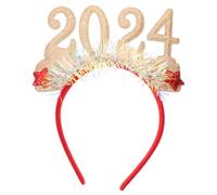 Hohopeti Bandeau Paillettes Chic Léger pour Fête Nouvel An et Carnaval Serre-tête Compact Décoratif pour Accessoires Festival Cheveux