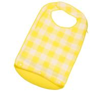 Hohopeti Bavoir Imperméable Adulte Grosse Taille Serviette à Salive Lavable en Matériau EVA Protection Vêtements Résistante à L’Huile pour Repas et Aide Alimentaire Quotidienne