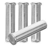 Hohopeti Blocs de corde à lestés 4 pièces, poids réglables en métal argenté, compatibles avec corde à professionnelle en fil d'acier, pour entraînement intensif