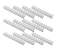 Hohopeti Boîte à éventail en papier portable blanche 21 cm pour 20 petits éventails en bois, rangement léger pour fêtes d'anniversaire et usage domestique