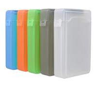 Hohopeti Boîte De Protection Disque Dur 2.5 Pouces Étui Portable Antichoc Lot De 5 Usage Bureau Quotidien