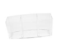 Hohopeti Boîte de Rangement Acrylique pour Capsules de Café Compartiments Organiseur Transparent Résistant et Élégant pour Bar à Café Stockage Sachets de Thé et Sucre Support Multifonction