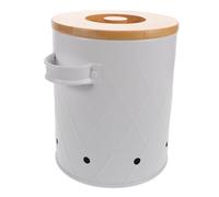 Hohopeti Boîte De Rangement Pour Légumes Aérés Moyenne Taille En Plastique Respirant Conservation Naturelle Pommes De Terre Oignons Ail La Cuisine Familiale Stockage Unique