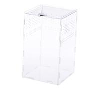 Hohopeti Boîte Élevage pour Reptiles Acrylique Transparent Nid Respirant Amovible pour Alimentation et Habitat Sécurisé des Lézards Serpents et Autres Reptiles
