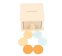 Hohopeti Boîte en Bois Éducative Montessori pour Garçon Et Filles, Jouet Sensoriel 1 an, Développement Motricité Fine, Coordination Œil-Main, Jeu D’éveil Bébé, Jouet Éducatif en Bois Interactif