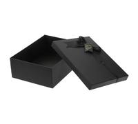 Hohopeti Boîte Présent en Papier Kraft 28x19x8 Cm Coffret Emballage Robuste Nœud Décoratif Emballage Présent Portefeuille Élégant pour Cosmétiques et Fêtes pour Anniversaire et Cérémonies