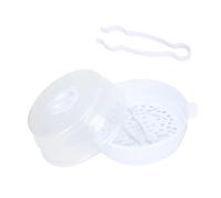 Hohopeti Boîte Stérilisante Micro Ondes pour Biberons Abs Capacité Portable pour Rangement Biberons et Accessoires