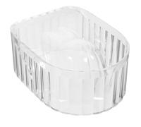 Hohopeti Bol de Trempage Ongles Transparent pour Manucure Bol Soak Off pour Dissolution Vernis pour Soin Cuticules Usage Maison et Salon Design Ergonomique pour Confort et Efficacité