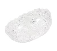 Hohopeti Bol de Trempage pour Manucure Verre Résistant Cuvette Lustrée pour Bain des Mains Bain Dissolvant Semi-permanent Usage Professionnel et Domicile Soin des Cuticules