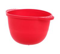 Hohopeti Bol en Silicone Pliable 300 Ml Rouge pour Pot Chauffe-cire, Pot de Cire de Rechange Anti-brûlure, Bassine à Fondre la Cire Multifonction pour Épilation et Préparation de Masques