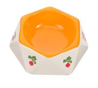 Hohopeti Bol pour Animaux De Compagnie Hamster Plats De Cobaye Écureuil Table De Pique- Bol De Nourriture pour Chaton Plat d'eau Mangeoire À Rat Plat De Nourriture pour Rat Bol De Rat