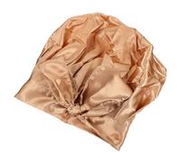 Hohopeti Bonnet Jumbo Satin Doux pour Dormir et Soins Capillaires Chapeau Confortable et Respirant pour Femme Accessoire Maison Protecteur pour Cheveux Bouclés et Pertes de Cheveux