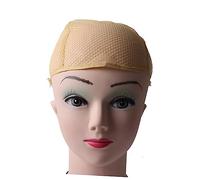 Hohopeti Bonnet Perruque Unisexe Maille Respirante Snood Tissage Extensible Maintien Cheveux Confortable Unique