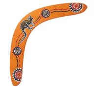 Hohopeti Boomerang Bois Sportif Retour Volant pour Adultes Jeu Extérieur Coordination Main-œil Garçon Fille