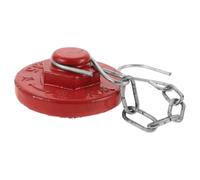 Hohopeti Bouchon Latéral de Borne D'incendie Bouchon de Borne D'incendie Chaîne en Métal Fer Diamètre Extérieur 10,8-11cm Diamètre de Filetage 5,9-6cm