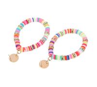 Hohopeti Boucles Oreilles Pendantes Colorées pour Femmes Perles Pâte Polymère Style Estival pour Plage Accessoires Mode Uniques