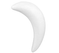 Hohopeti Boule Lune en Polystyrène 30 CM Modèle Mousse Blanche pour Activités Manuelles Décoration Suspendue Créative et Bricolage Garçon et Filles Artisanal Sûr et Léger