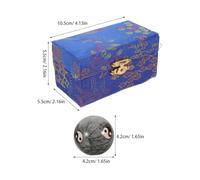 Hohopeti Boules de Baoding Chinoises 42 MM Grises en Métal Émaillé - Paire de Petites Balles de Massage Mains Balle de Fitness Anti-Stress Exercice de Point de Pression pour Bureau