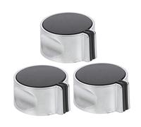 Hohopeti Boutons De Cuisinière à Gaz En Alliage De Zinc De Sécurité Commutateur Marche/arrêt Diamètre 8 Mm Usage La Cuisine Lot De 3 Pièces Remplacement Solide