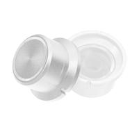 Hohopeti Boutons de Potentiomètre Translucides 25×14 Mm, Bouton Rotatif 6 Mm, Lot de 2, Commande de Volume pour Équipements Audio et Instruments, Compatible Studio et Laboratoire