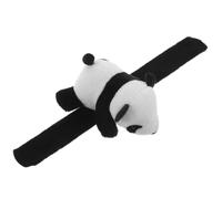 Hohopeti Bracelet à Pression Panda en Peluche Mignon pour Guidon de Vélo, Décoration Vélo Polyvalente pour VTT et Route, Mini Peluche Solide et Originale, Accessoire Présent Fantaisie