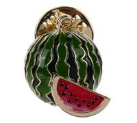 Hohopeti Broche Pastèque Épingle à Châle Pinces à Pull Motif Dessin Animé Accessoires de Vêtements Pinces à Col