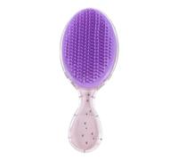 Hohopeti Brosse à Cheveux Démêlante Transparente Ovale pour Garçon et Filles Brosse Massage Cuir Chevelu pour Cheveux Bouclés et Secs Peigne Cartoon pour Tout-Petits Usage Quotidien à
