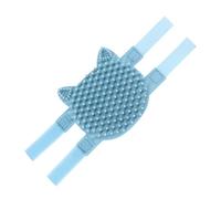 Hohopeti Brosse Angle Chat Silicone pour Toilettage et Massage Outil Autocollant pour Coin Mural Accessoire pour Éliminer Poils et Masser Chats