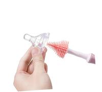 Hohopeti Brosse De Nettoyage Pour Biberon Brosse Pour Tetine Ensemble De Nettoyage Rotatif à Degrés Pour Biberon