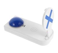 Hohopeti Buzzer de Jeu Interactif pour Familles Bouton Réponse Tactile pour Exercices de Concentration et Jeux de Société Remplacement Bleu