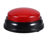 Hohopeti Buzzer Manuel Lumineux Rouge pour Garçon et Filles - Buzzer de Réponse Sonore pour Quiz Éducatifs Jeux Interactifs et Concours en Classe Outil Pédagogique Stimulant Rapidité et