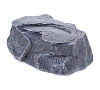 Hohopeti Cachette Clé Extérieur Faux Rocher Résistant Intempéries Boîte Clé Sécurité Jardin Discret