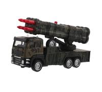 Hohopeti Camion Lanceur Modèle Alliage Friction Voiture Miniature Rétro à Remonter Véhicule de Collection et Décoration de Bureau pour Garçon Fille Garçons et Filles