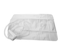 Hohopeti Camping Portable avec Contenant de Rangement Blanc Poignée Accessoire Extérieur Polyvalent pour Randonnée et Camping