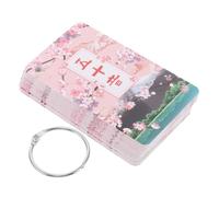 Hohopeti Cartes Japonaises pour Garçon Fille Anneau Portable Apprentissage Vocabulaire Hiragana Katakana Ludique