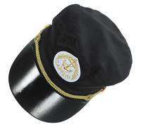 Hohopeti Chapeau de Capitaine Marin Coton Casquette de Yacht Léger pour Garçon Fille Accessoire Cosplay et Costume de Fête