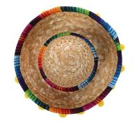 Hohopeti Chapeau Mexicain Mini pour Chien et Chat Accessoire pour Fête Costume Mexicain pour Anniversaire et Carnaval